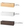 [オプション]木製収納トロッコ 収納ボックス キャスター付き ワゴン ストック什器 什器下収納 店舗什器 業務用 在庫保管 幅1200×奥行400mm用-1