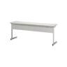研修用テーブル セミナーテーブル 幕板付き 幅1200×奥行450×高さ700mm / SKC-1245P-19