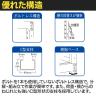 【追加/増設用】TRUSCO スチールラック 薄板ラック(棚板分割タイプ/耐荷重100kg) 幅900×奥行595×高さ1500mm 3段連結 日本製 ネオグレー-3