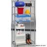 TRUSCO スチール製メッシュラック オープンラック 下段開放型 幅900×奥行600×高さ1500mm 棚板3枚-2