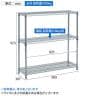 TRUSCO スチール製メッシュラック オープンラック 幅900×奥行300×高さ900mm 3段-3