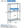 TRUSCO スチール製メッシュラック オープンラック 幅900×奥行450×高さ900mm 3段-3