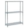 TRUSCO スチール製メッシュラック オープンラック 幅900×奥行300×高さ1200mm 3段-19