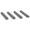 [オプション]TRUSCO プラスチック棚用 脚のみ4本セット 日本製 高さ372mm用 アーセナルグレー-19