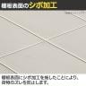 TRUSCO プラスチック棚 高さ1371mm 4段タイプ コーナーキャップ4個付き 日本製 アーセナルグレー-3
