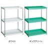 【抗菌加工】TRUSCO スチールラック フェニックスワゴンラック型 日本製 幅750×奥行500×高さ1092mm 3段【SIAA】-1