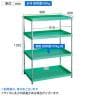 【抗菌加工】TRUSCO スチールラック フェニックスワゴンラック型 日本製 幅900×奥行600×高さ1392mm 4段【SIAA】-5