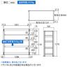 【本体】TRUSCO M3型中量棚 幅1200×奥行571×高さ1200mm 5段 単体 ネオグレー 505-6152-4