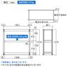 【本体】TRUSCO M3型中量棚 幅1500×奥行471×高さ1200mm 3段 単体 ネオグレー 511-4705-4