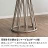 4人用 ダイニングテーブルセット 5点 木目調 円形テーブル ダイニング 丸テーブル カフェテーブル セット モダン グレー グリーン ピンク イエロー (幅1000mm 丸テーブル×1 チェア×4)-13