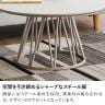 幅800mm 円形 リビングテーブル 丸 テーブル ローテーブル センターテーブル ラウンドテーブル おしゃれ 北欧 ナチュラル ホワイト 白 木目調 モダン-9
