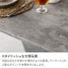 ダイニングテーブル 大理石調 4人用 石目調 コンクリート調 スタイリッシュ オシャレ 高級感 モダン グレー天板 グレー 幅1500×奥行900×高さ750mm-7