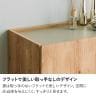 幅1500mm 木製 サイドボード 日本製 キャビネット 配線穴 リビングボード おしゃれ チェスト 収納棚 可動棚 リビング 収納 国産 北欧 ナチュラル-7