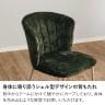【2脚セット】ダイニングチェア ファブリック チェア 食卓椅子 貝殻 椅子 ダイニング おしゃれ 可愛い 韓国インテリア スチール グレー グリーン ピンク イエロー-8