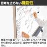 プラス INTERNA インテルナ Y字脚 キャスター付 ホワイトボード スクロール方式 ミーティング会議 マーカー・イレーザー付 幅1691×奥行653×高さ1844mm-7