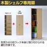 [オプション]バリュテック・インターナショナル 木製シェルフ5段用扉 幅296×奥行20×高さ1755mm-6