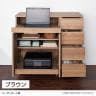 バリュテック・インターナショナル 北欧風キャビネットシリーズ チェスト30タイプ 完成品 幅300×奥行430×高さ840mm-6