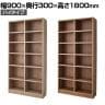 バリュテック・インターナショナル 頑丈本棚シリーズ ハイタイプ 組み立て式90 幅900×奥行300×高さ1800mm