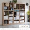 バリュテック・インターナショナル 頑丈本棚シリーズ ハイタイプ 組み立て式90 幅900×奥行300×高さ1800mm-2