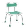 ウェルファン シャワーチェア 楽湯STS 背付き ライトグリーン 高齢者 介護用品 福祉用具 お風呂 椅子 腰掛け椅子 浴槽椅子 背付き・肘掛付き