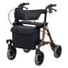 ウェルファン 歩行車 トライリンク ブラウン 高齢者 介護用品 福祉用具 シルバーカー 歩行器 手押し車 歩行補助-19