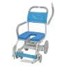 ウェルファン シャワーキャリー くるくるチェアD U型シート 高齢者 介護用品 福祉用具 病院 デイサービス 施設 入浴用車いす 訪問入浴 入浴介助-19