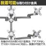 MODERNSOLID モダンソリッド モニターアーム 水平多関節アーム エルゴノミクス 高耐久 クランプ固定 VESAマウント脱着タイプ 2段3列 6画面 LA-518-4Q-2