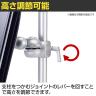 MODERNSOLID モダンソリッド モニターアーム 水平多関節アーム エルゴノミクス 高耐久 グロメット固定 モニター1画面モデル LA-52SC-2-3