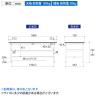 山金工業 軽量作業台 中間棚付き 耐荷重150kg RoHS2指令対応塩ビシート天板 ワークテーブル 150シリーズ 幅1800×奥行750×高さ740mm SUR-1875F-GYW-7