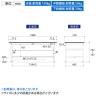 山金工業 軽量作業台 中間棚付き 半面棚付き 耐荷重150kg RoHS2指令対応塩ビシート天板 ワークテーブル 150シリーズ 幅1800×奥行750×高さ740mm SUR-1875TF-GYW-7