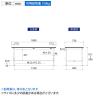 山金工業 軽量作業台 高さ調整 耐荷重150kg RoHS2指令対応塩ビシート天板 ワークテーブル 150シリーズ 幅1800×奥行750×高さ600～900mm SURA-1875-GYW-7
