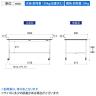 山金工業 軽量作業台 高さ調整 移動式 半面棚付き RoHS2指令対応塩ビシート天板 ワークテーブル 150シリーズ 幅1800×奥行900×高さ688～988mm SURAC-1890T-GYW-7