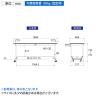 山金工業 軽量作業台 ワンタッチ移動式 耐荷重150kg固定時 RoHS2指令対応塩ビシート天板 ワークテーブル 150シリーズ 幅1800×奥行600×高さ740mm SURU-1860-GYW-7