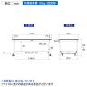 山金工業 軽量作業台 ワンタッチ移動式 耐荷重150kg固定時 RoHS2指令対応塩ビシート天板 ワークテーブル 150シリーズ 幅1800×奥行900×高さ740mm SURU-1890-GYW-7