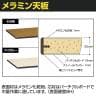 山金工業 中量作業台 中間棚付き 全面棚付き 耐荷重500kg メラミン天板 ワークテーブル500シリーズ 幅1800×奥行750×高さ900mm SJMH-1875TTS2-2