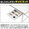 山金工業 軽量作業台 高さ調整 引き出し付き 耐荷重150kg 低圧メラミン天板 ワークテーブル 150シリーズ SUPA-1290U-WW 幅1200×奥行900×高さ600～900mm-6