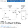 山金工業 軽量作業台 キャスター付き 引き出し付き 低圧メラミン天板 ワークテーブル 150シリーズ 移動式 SUPHC-1860U-WW 幅1800×奥行600×高さ1035mm-6