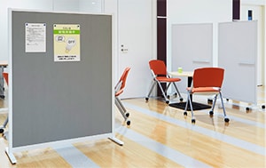 パーテーションホワイトボード