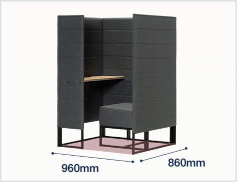 省スペースなサイズ感