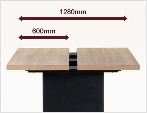 ゆとりある奥行