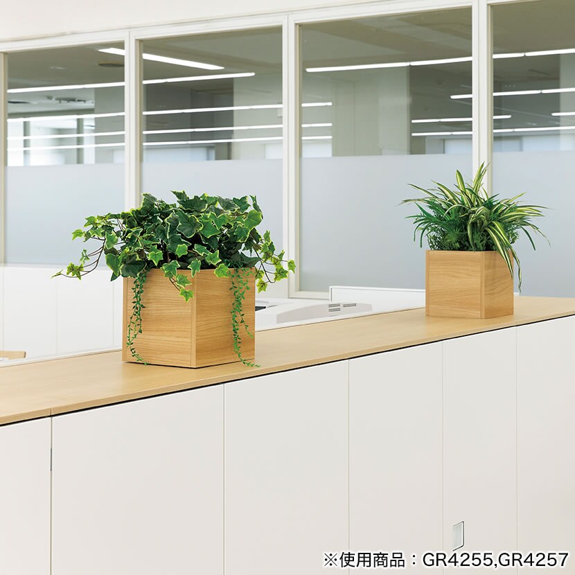 ベルク フェイクグリーン インテリアグリーン 観葉植物 人工 卓上ポット Gr42の通販 送料無料 オフィスコム