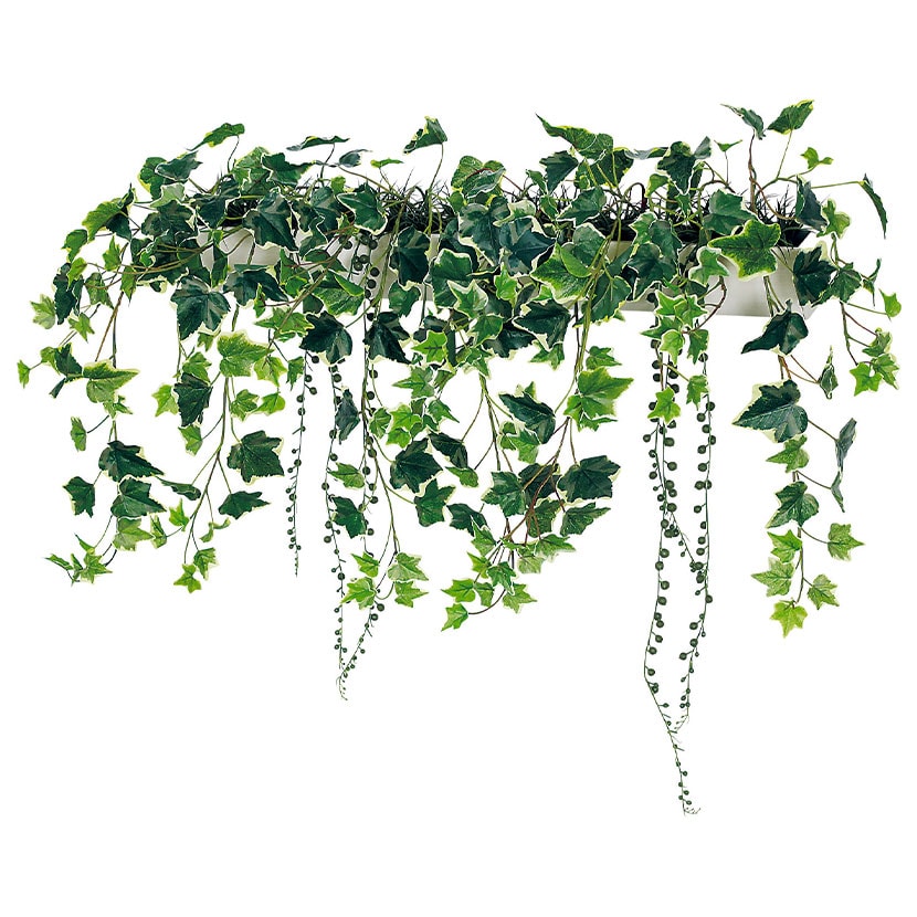 ベルク フェイクグリーン ウォールグリーン マグネットグリーン ポットタイプW600 人工 造花 GR4495 幅700×奥行300×高さ600mm