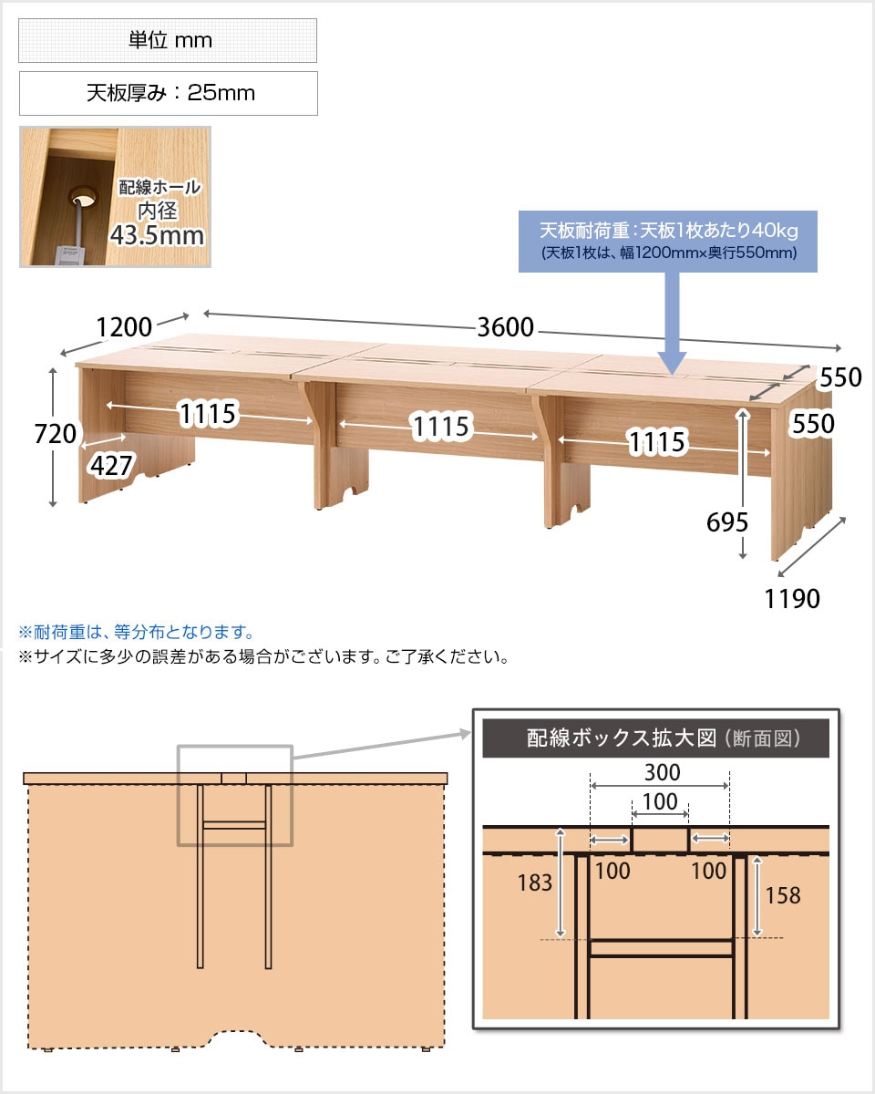 CELVO-FLB3612 商品サイズ1