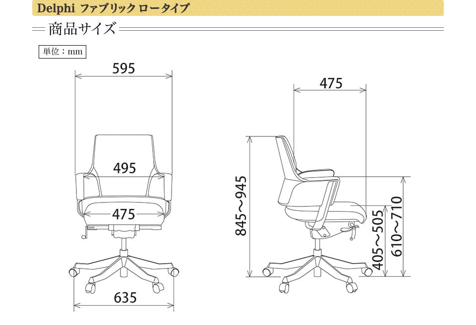 DELPHI-LF 商品サイズ1
