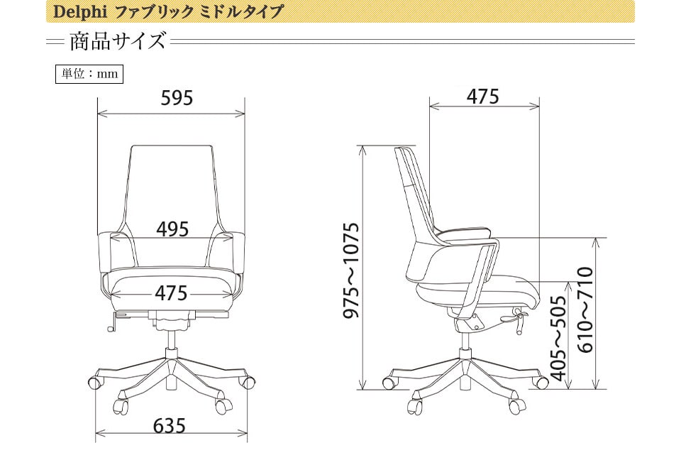 DELPHI-MF 商品サイズ1
