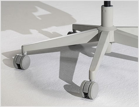 床にキズがつきにくい静音キャスター