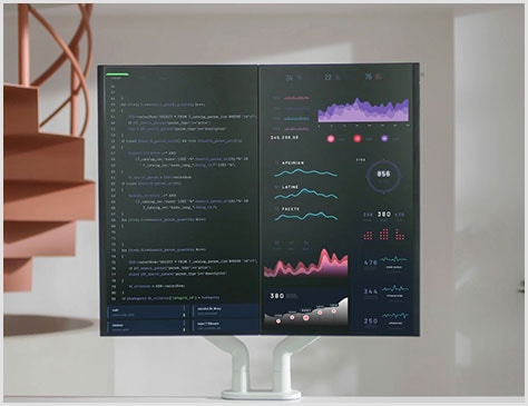 モニター縦使用