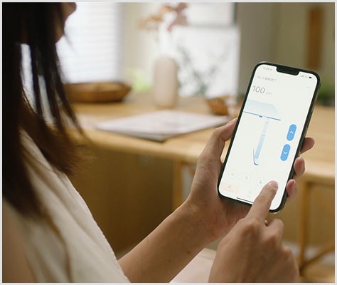 スマホからでも操作できます