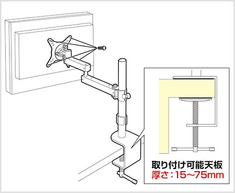 しっかり固定するから転倒に強い