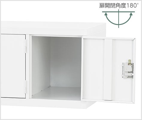 送料無料】 3人用 スチールロッカー 上置き 鍵なし スチール